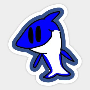 Donny Dolphin Sticker